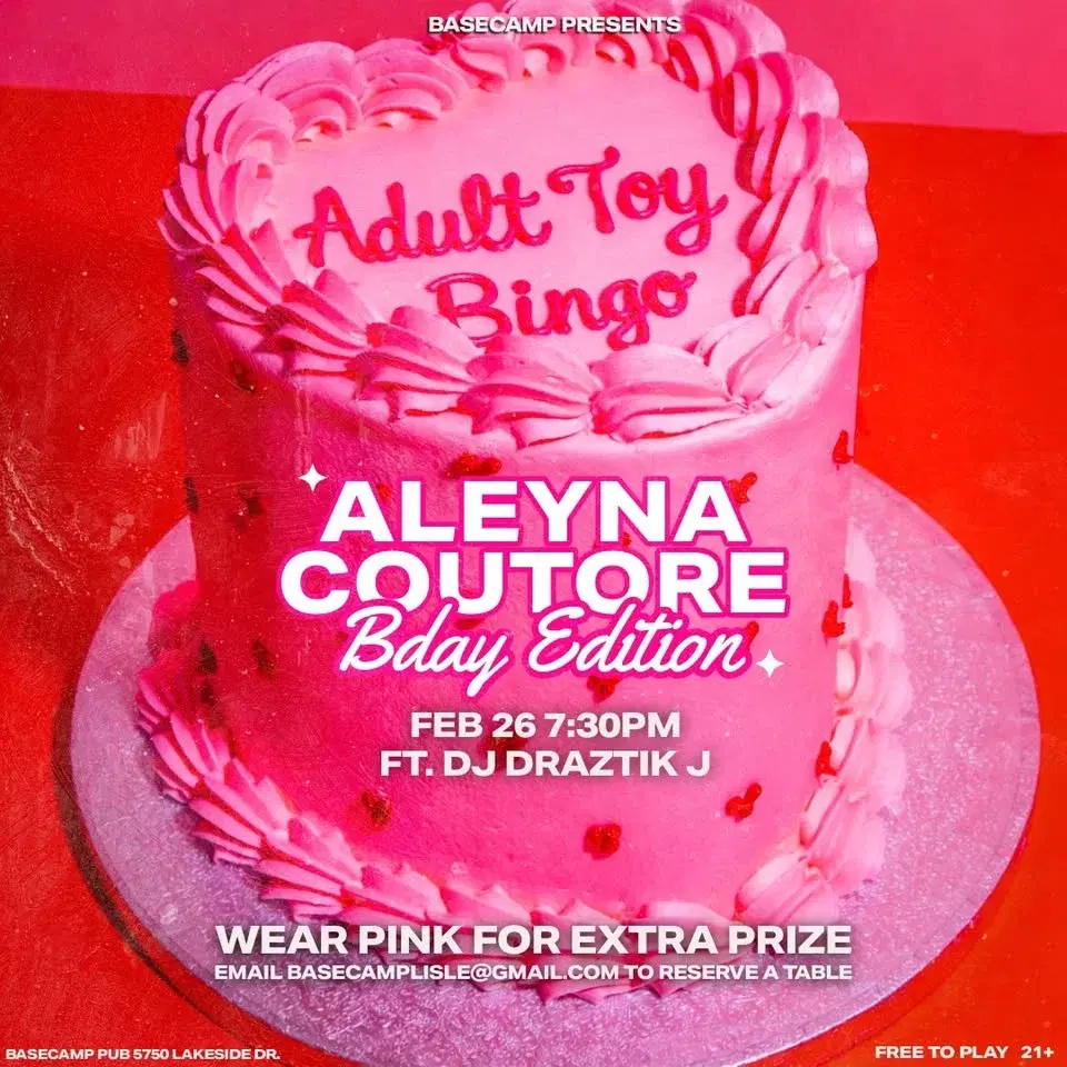 S#X Toy Bingo + DJ Dance Party with Aleyna Couture & Draztik