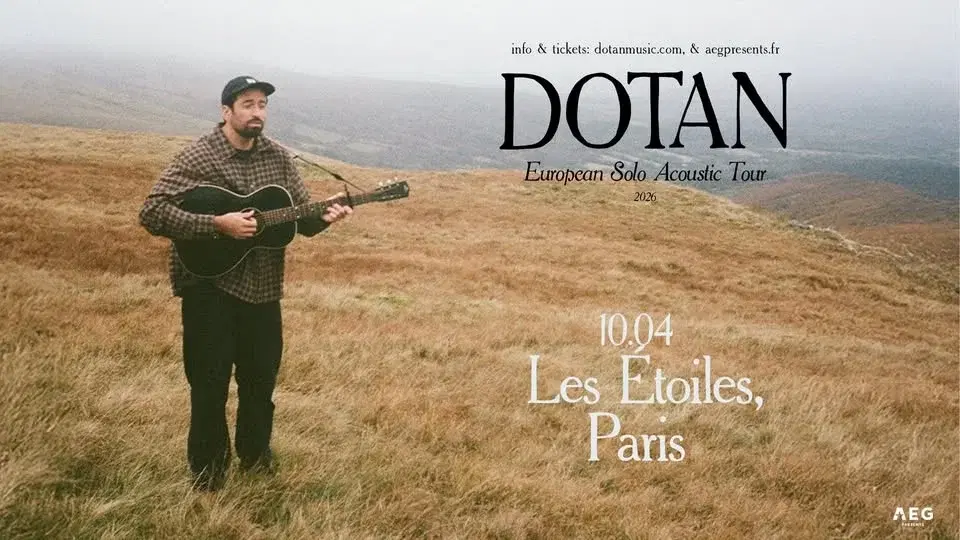 Dotan • Les Étoiles, Paris • 10 avril 2026