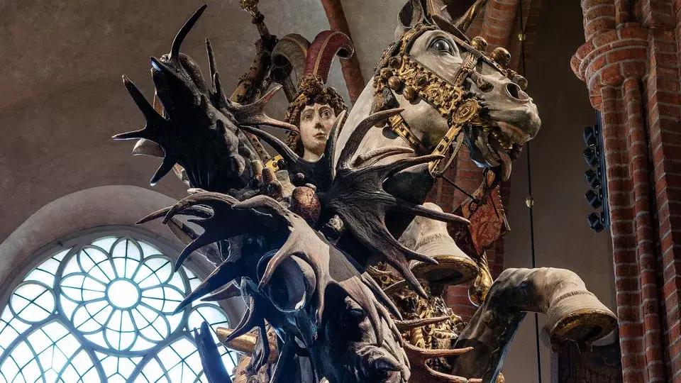 Riddaren och draken – en rekonstruerad historia