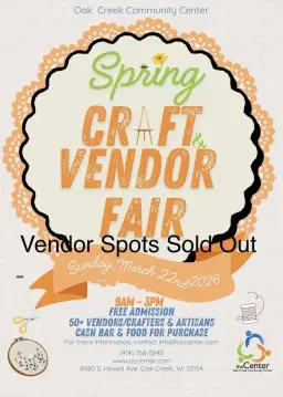 Spring Craft & Vendor Fair