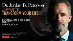 Dr. Jordan B. Peterson – An Evening to Transform Your Life | Stockholm