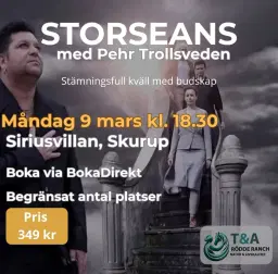 Storseans med Pehr Trollsveden – Siriusvillan, Skurup