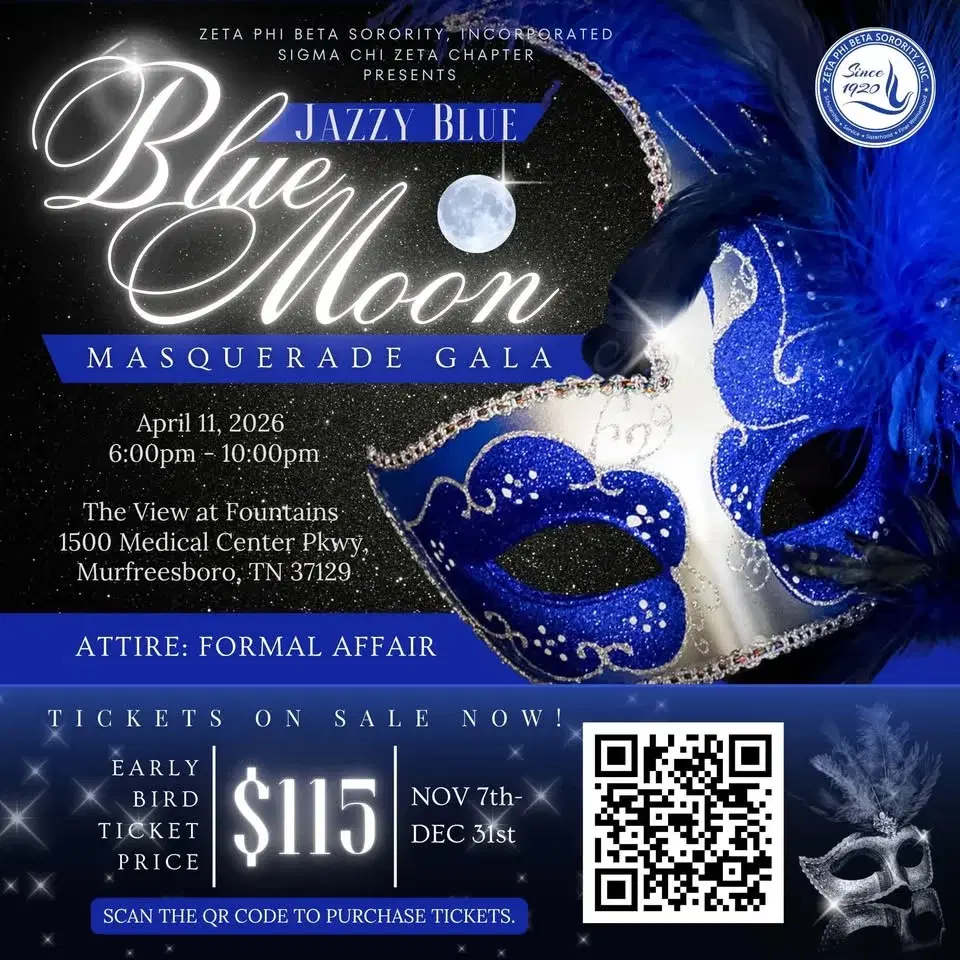 Jazzy Blue Masquerade Gala