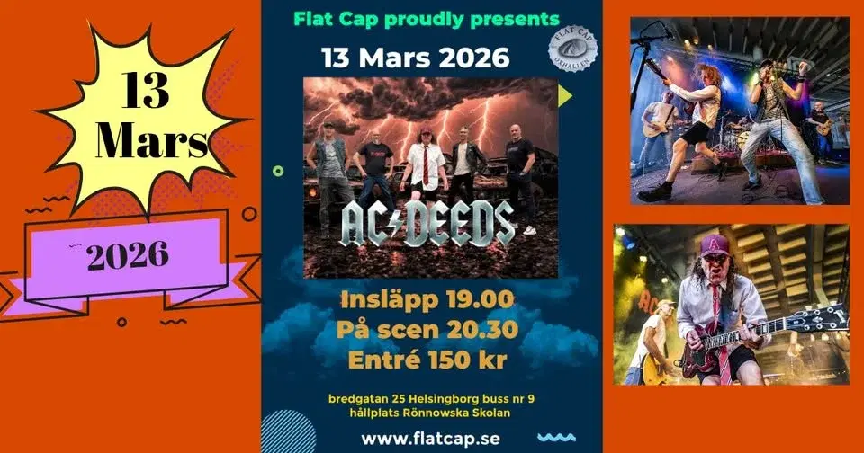 AC/DEEDS - Back Again Tribute To AC/DC