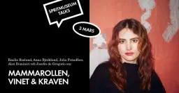 Spritmuseum Talks: mammarollen, vinet & kraven