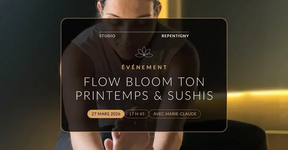 đ·ĂvĂ©nement â Flow Bloom ton printemps & Sushis đŁ