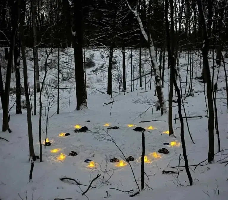 Guided Shinrin-yoku: Winter After Dark