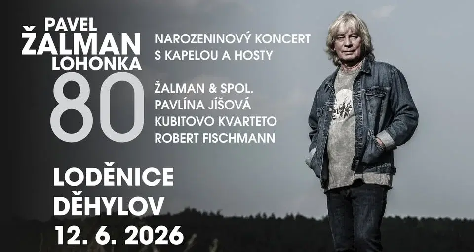 Pavel Žalman Lohonka – 80 Narozeninový koncert s hosty - Pavlína Jíšová, smyčcové Kubitovo kvarteto
