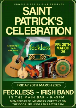 Feckless ~ Irish Band for St. Patrick's Day! đđ„