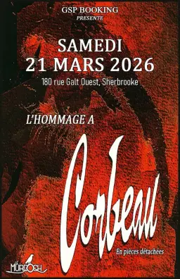 Hommage à Corbeau - En Pièces Détachées // Jérémy Brochu