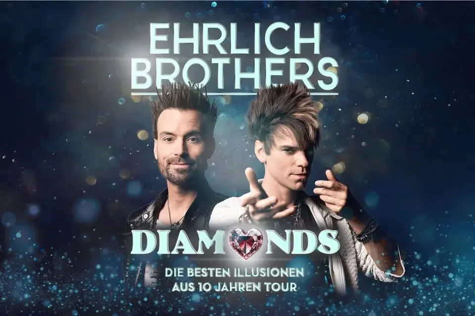 EHRLICH BROTHERS: DIAMONDS Die besten Illusionen aus 10 Jahren Tour