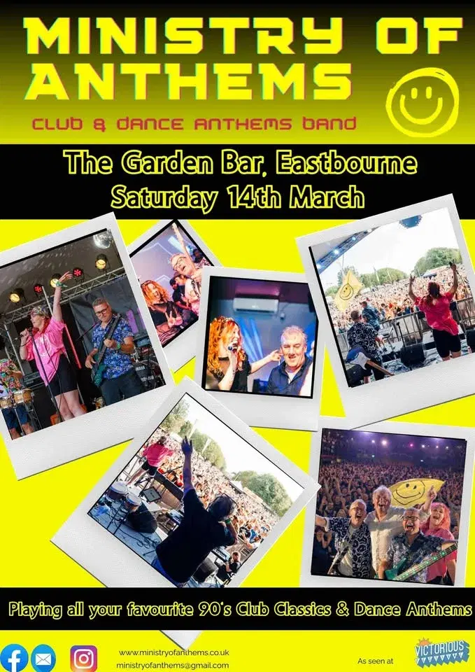 Ministry of Anthems Live @ Garden Bar đȘ©