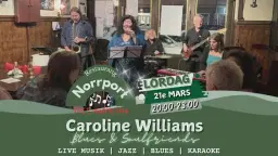 Caroline Williams Blues & Soulfriends | Norrport Live