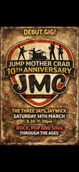 Jump mother crab (JMC) new to our venue