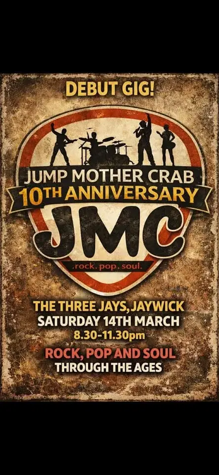 Jump mother crab (JMC) new to our venue