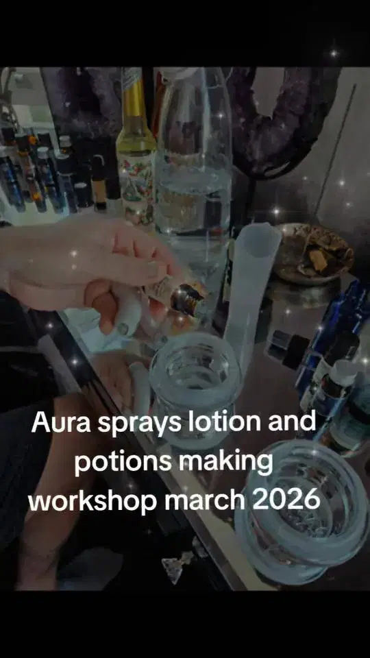 aura spray making workshop đâšđź