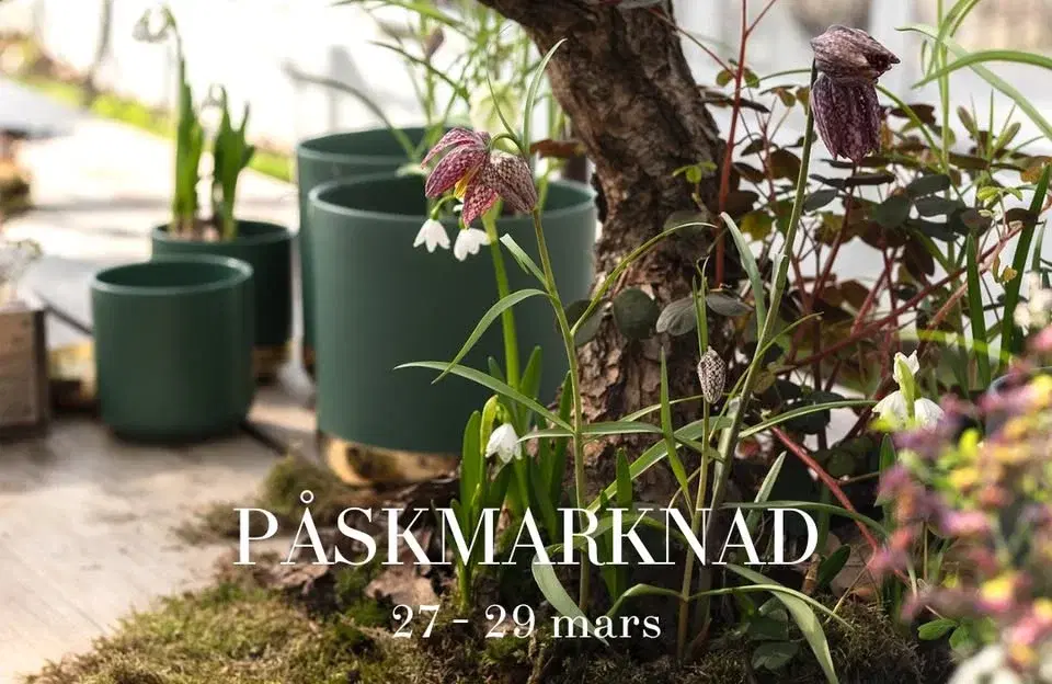 Påskmarknad på Bruket