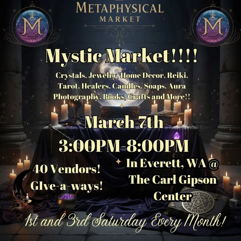 The Metaphysical Market Presents: The Mystic Market!!!!