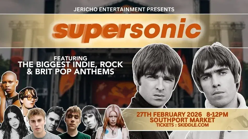 SUPERSONIC - Indie Rock & Brit Pop Night, Southport