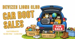 Car Boot Sales -2026