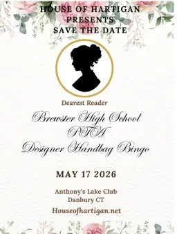 Save the Date Designer Handbag Bingo