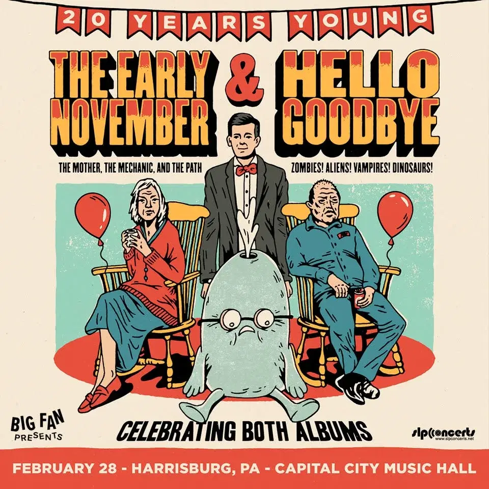THE EARLY NOVEMBER & HELLOGOODBYE: 20 Years Young