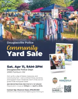 DPD Spring Community Yard Sale
