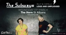 The Subways (Billy & Camille) - Loud and Unplugged | The Horn, St Albans