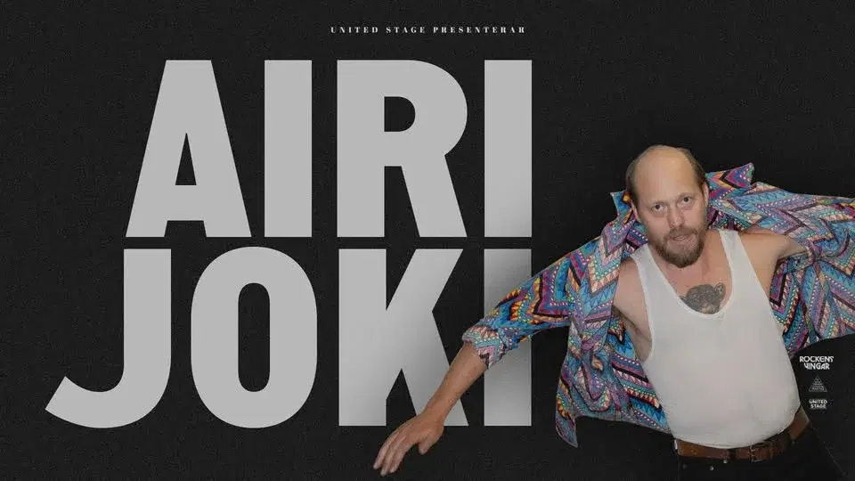 LIVE på GRAND presenterar Johan Airijoki