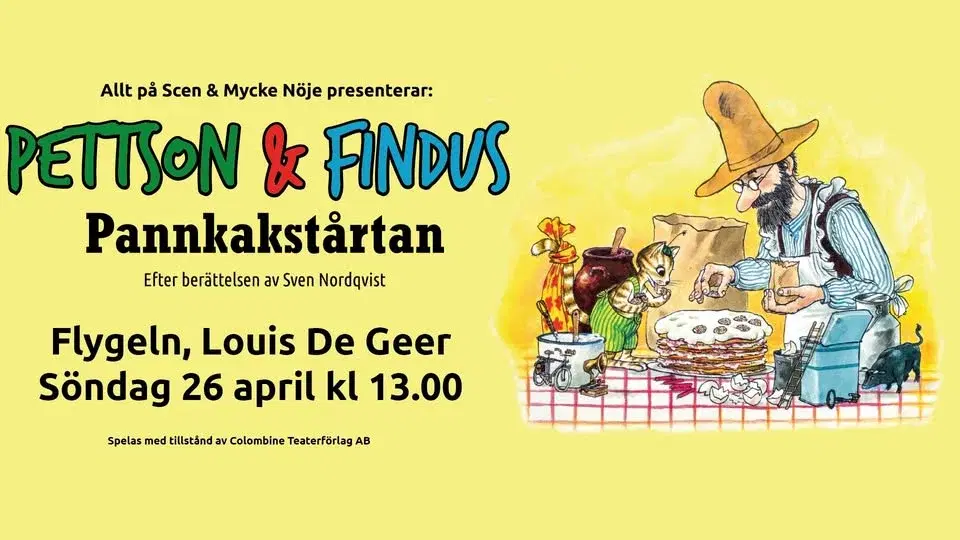 Pettson & Findus – Pannkakstårtan