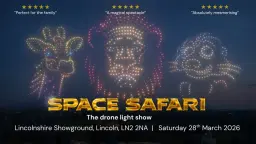 Space Safari: The drone light Show - Lincoln