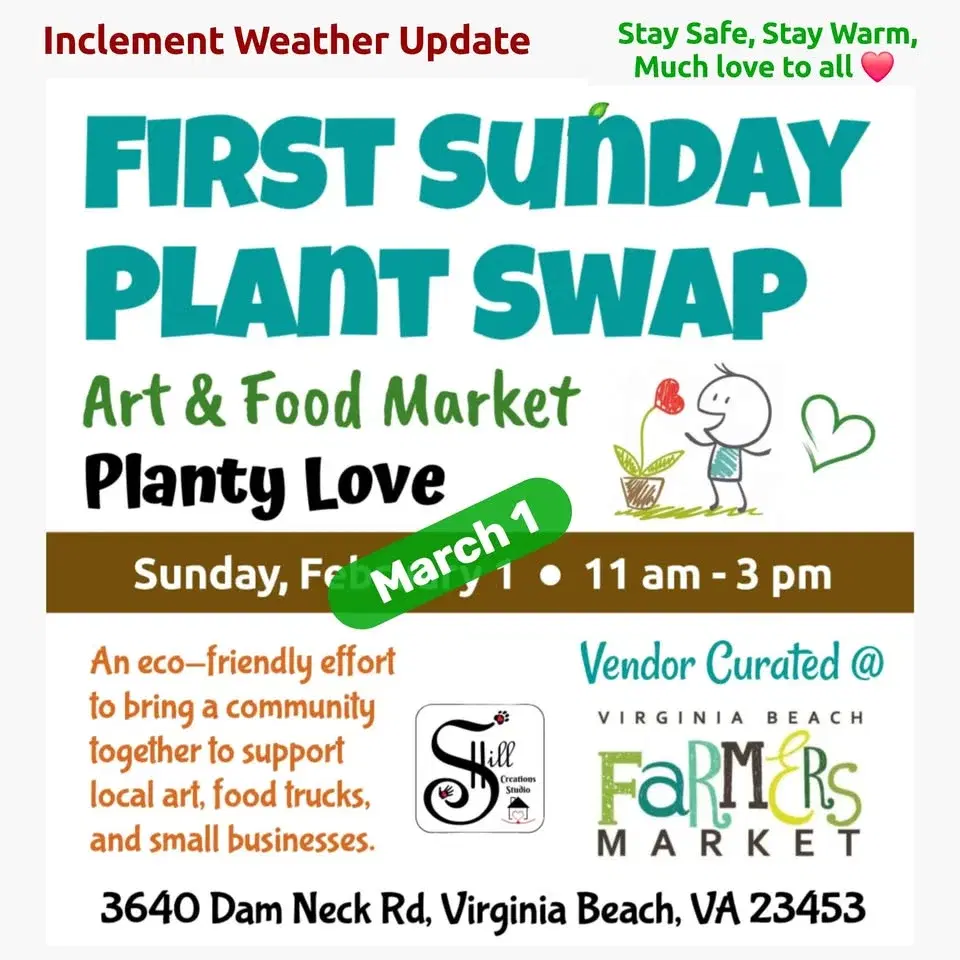 First Sunday Plant Swap