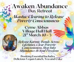 ✨ Awaken Abundance - Healing Day Retreat - Cerne Abbas Village Hall DT2 7GY