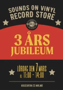 3 års jubileum