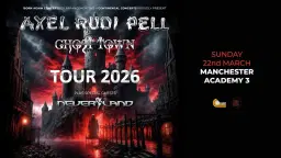 AXEL RUDI PELL | Ghost Town at Academy 3 - Manchester