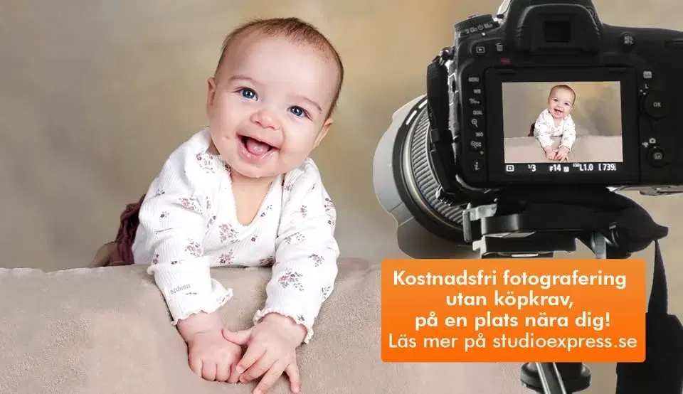 BabySam Sickla Stockholm - Kostnadsfri barn- och familjefotografering