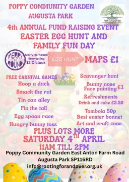 Easter egg hunt and fun day,