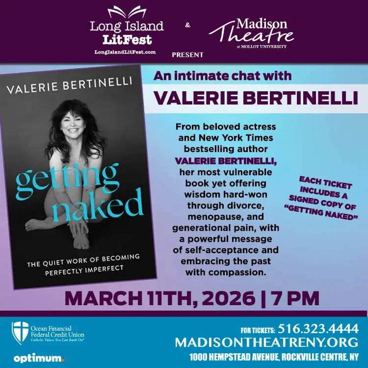 Long Island LitFest Presents An Intimate Chat With Valerie Bertinelli