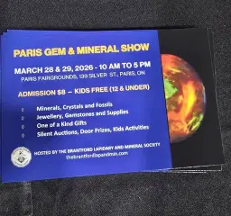 Paris Ontario Gem & Mineral Show