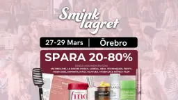SMINK OUTLET I ÖREBRO - SPARA UPP TILL 80% 💄