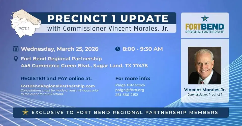 Precinct 1 Update with Commissioner Vincent Morales. Jr.