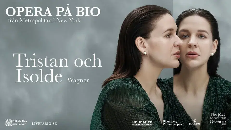 OPERA Live på bio TRISTAN OCH ISOLDE 21/03 kl 17:00 köket öppnar 14.30