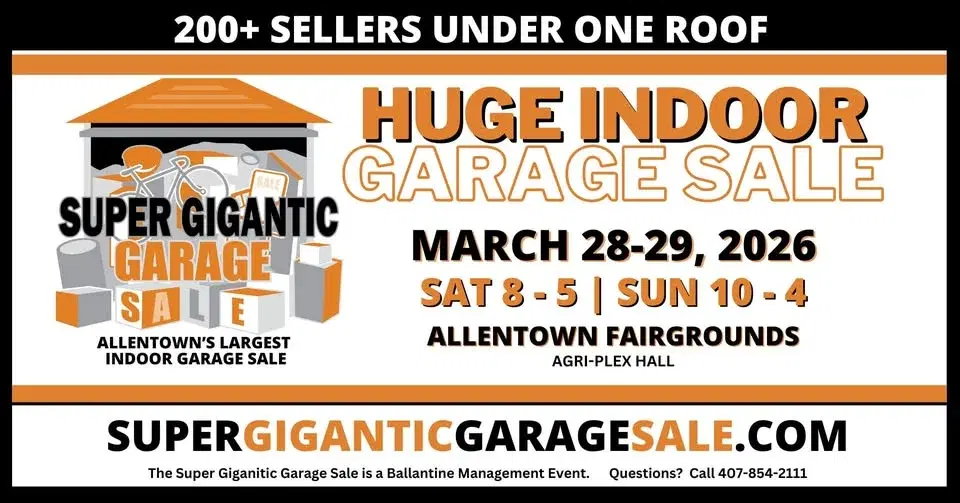 Super Gigantic Garage Sale March 28-29, 2026