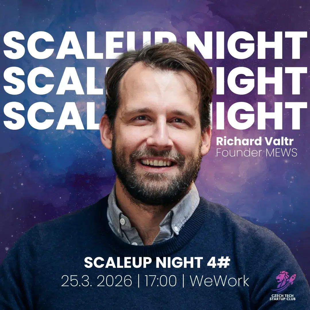 Scaleup Night #4 - Unicorns: 1) Richard Valtr - MEWS (online) 2) Investování v Africe - 1.6B consumers 3) Předseda České startupové asociace