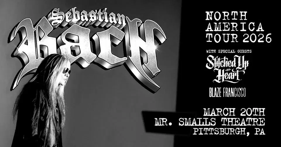 Sebastian Bach with special guests Stitched Up Heart and Blaze Francisco