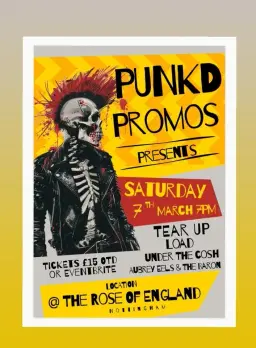 TEAR UP, LOAD, UNDER THE COSH, AUBREY EELS & THE BARON