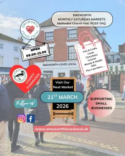 Emsworth Loves Local March MEGA Market