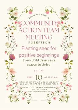 Community Action Team Meeting