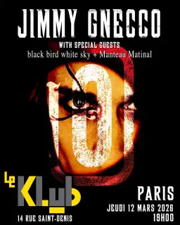 Jimmy Gnecco (of OURS) in Paris, France