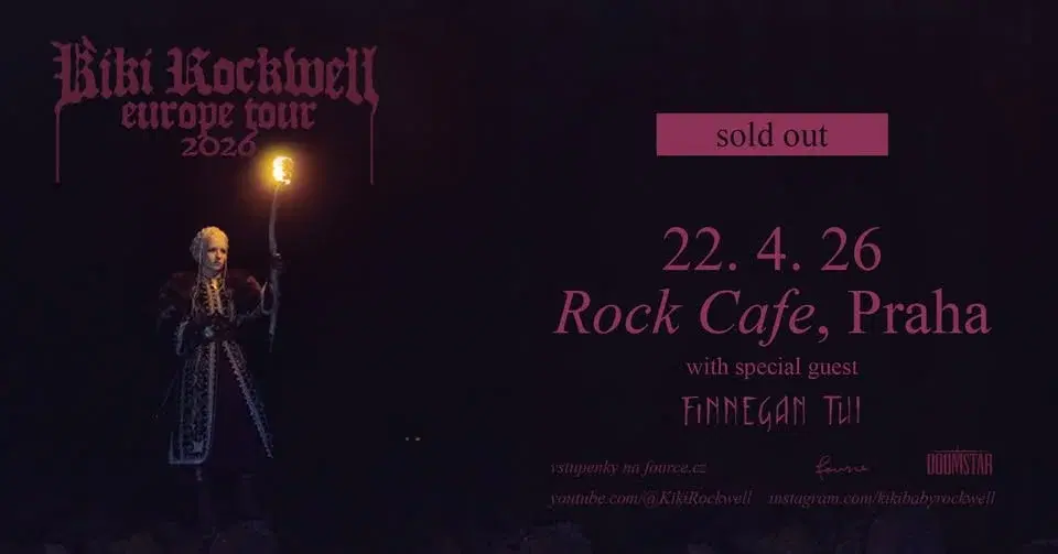 Kiki Rockwell • Praha • vyprodáno / sold out